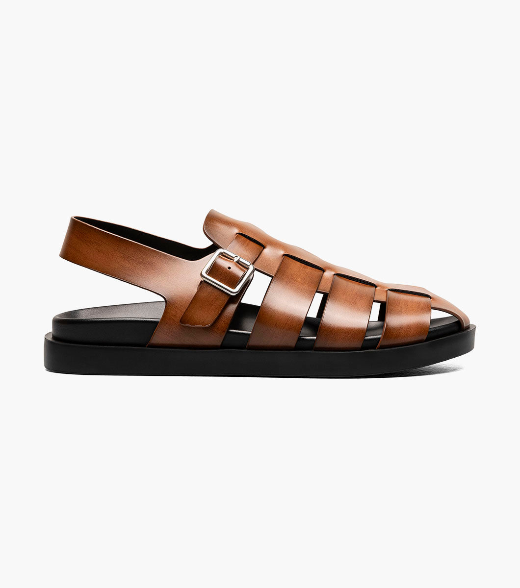 Stacy Adams Montego Slingback Buckle Sandal by Stacy Adams Shoes