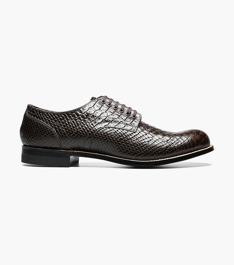 Stacy Adams Madison Anaconda Plain Toe Oxford by Stacy Adams Shoes