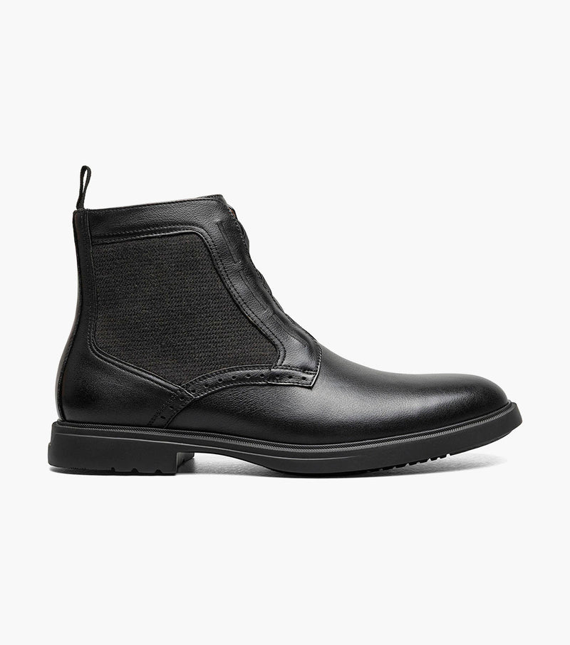 Stacy Adams Thompson Plain Toe Elastic Lace Boot by Stacy Adams Shoes