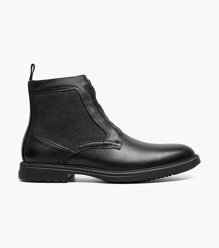 Stacy Adams Thompson Plain Toe Elastic Lace Boot by Stacy Adams Shoes