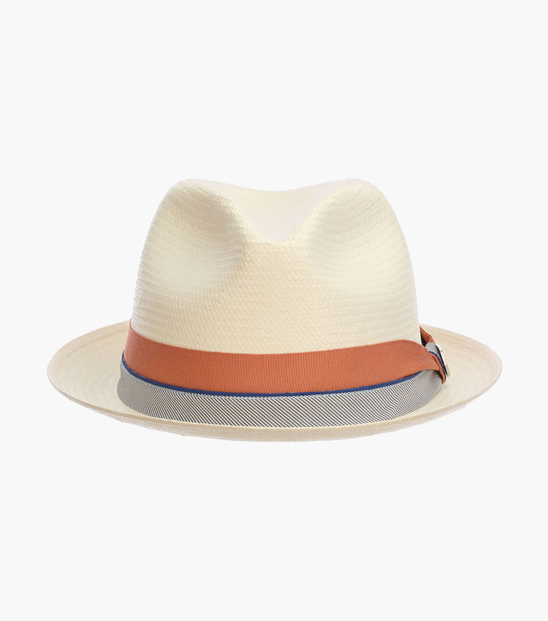 BRUNSWICK FEDORA Toyo Pinch Front Hat