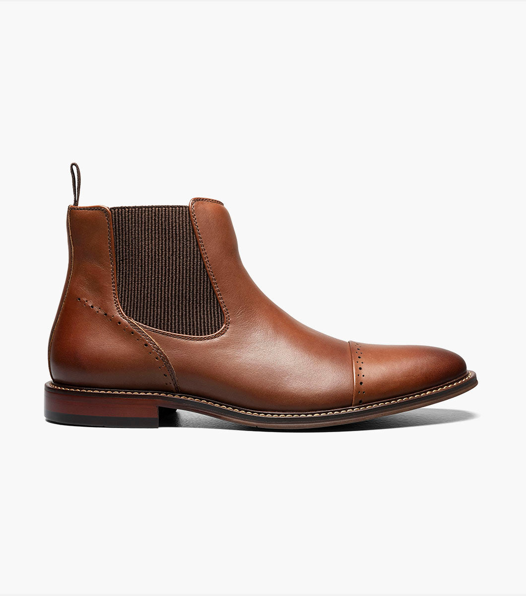 Stacy Adams Maury Cap Toe Chelsea Boot by Stacy Adams Shoes