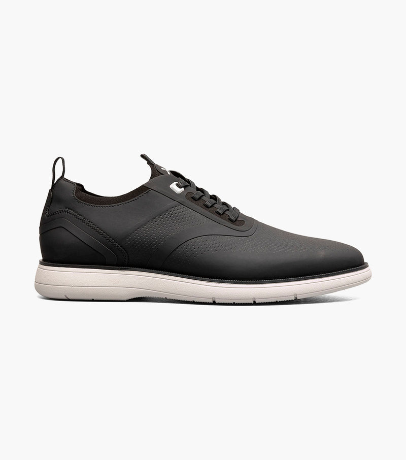 EVERIDGE Plain Toe Elastic Lace Up