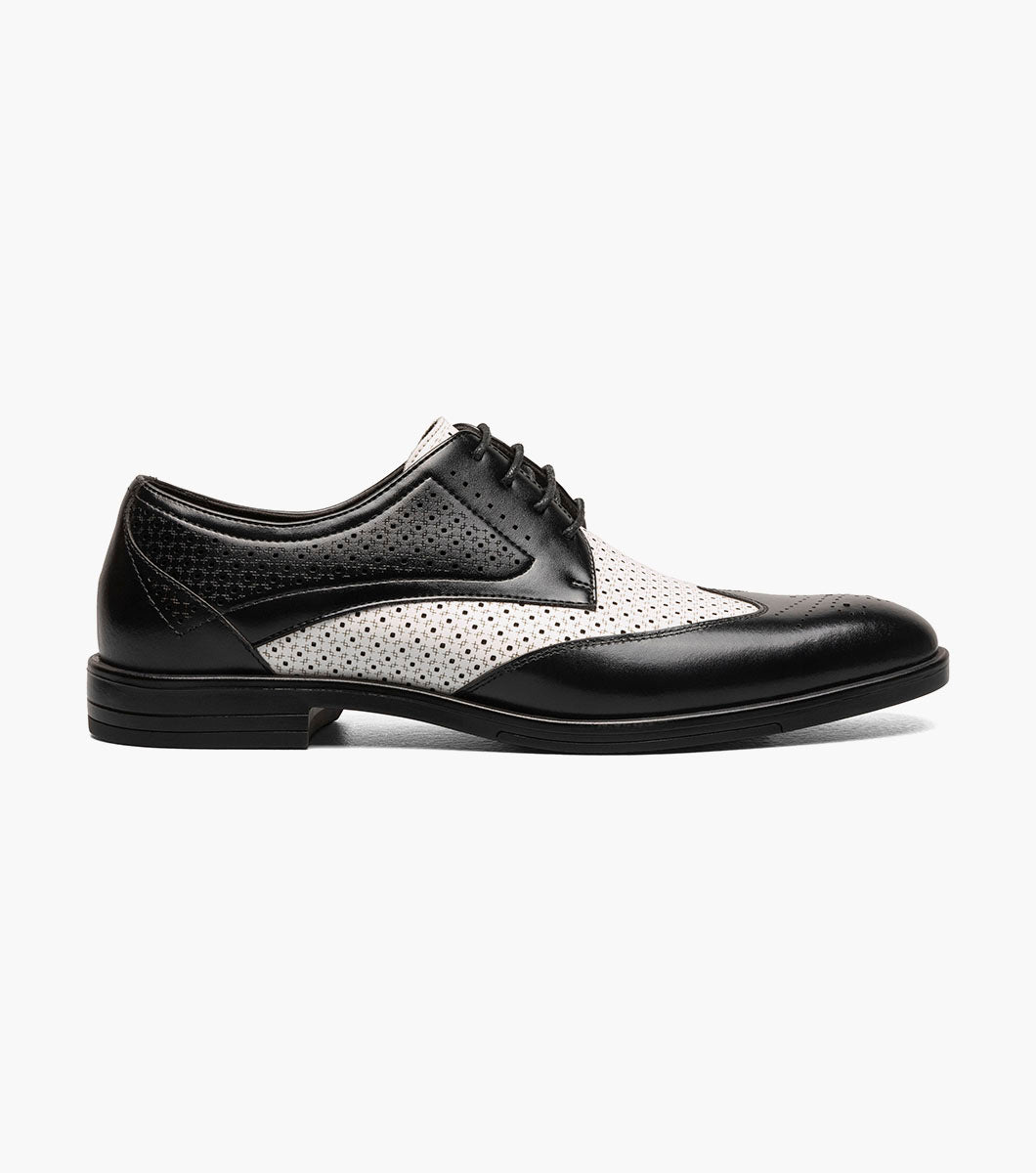 Stacy Adams Asher Wingtip Lace Up by Stacy Adams Shoes