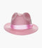 DUBLIN FEDORA Poly Braided Pinch Front Hat