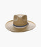 NEW YORK FEDORA Toyo Pinch Front Hat