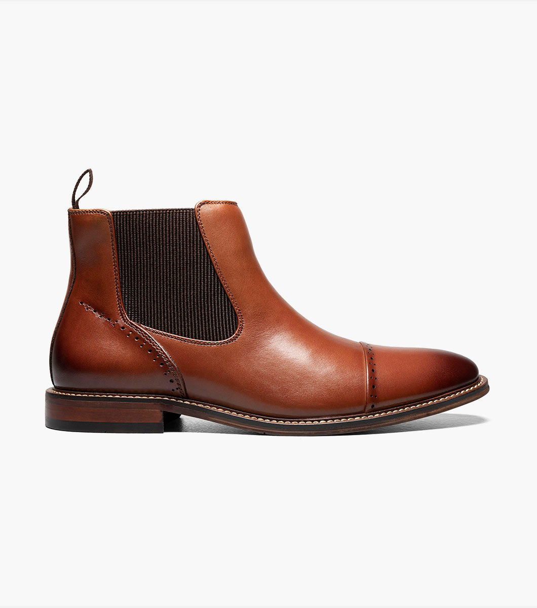 Stacy Adams Maury Cap Toe Chelsea Boot by Stacy Adams Shoes