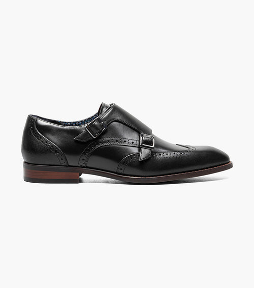 Stacy Adams Karson Wingtip Double Monk Strap by Stacy Adams Shoes