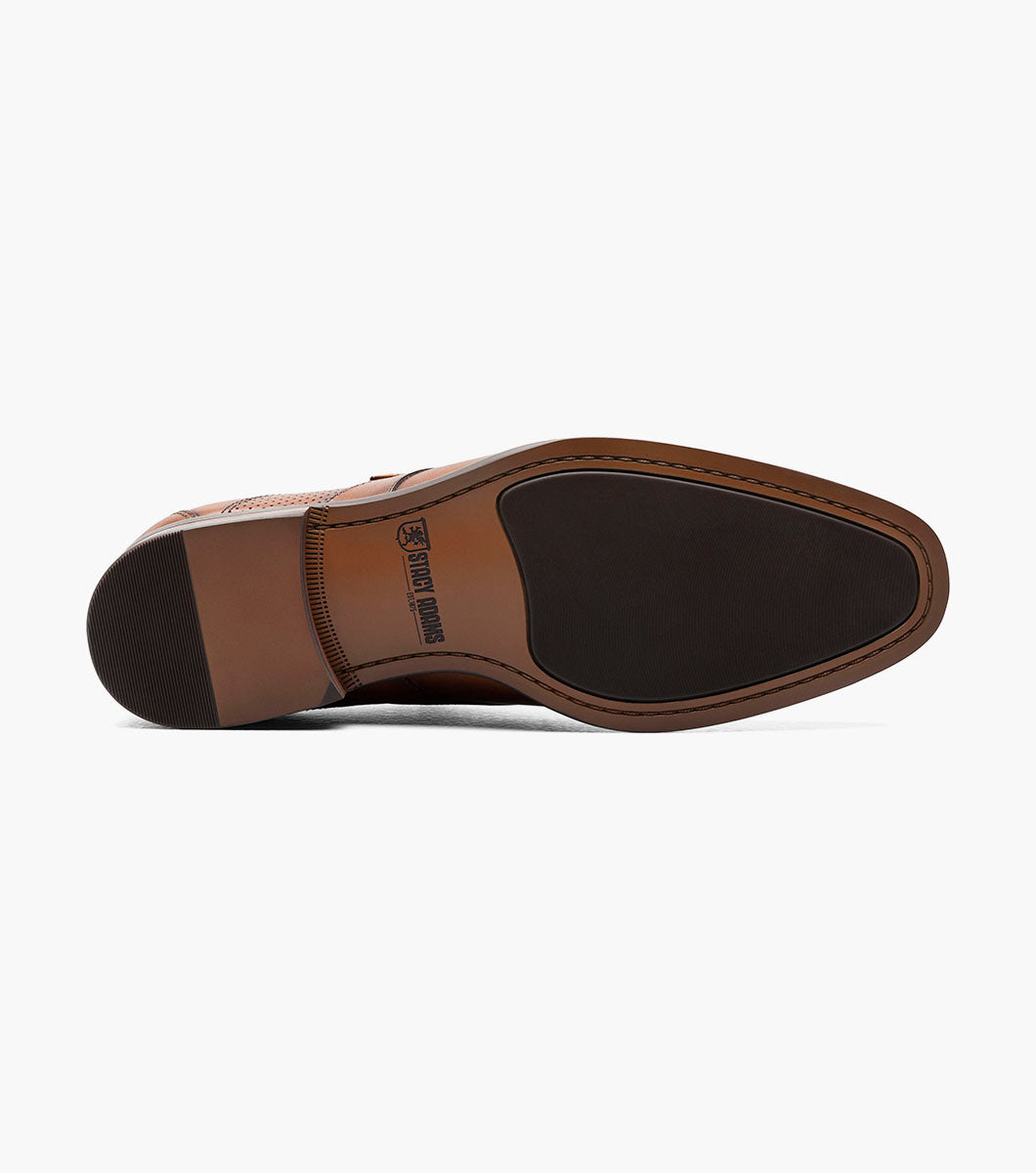 Stacy Adams Karcher Plain Toe Monk Strap by Stacy Adams Shoes