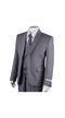 Boys' Grey Slim Fit 2-Piece Suit