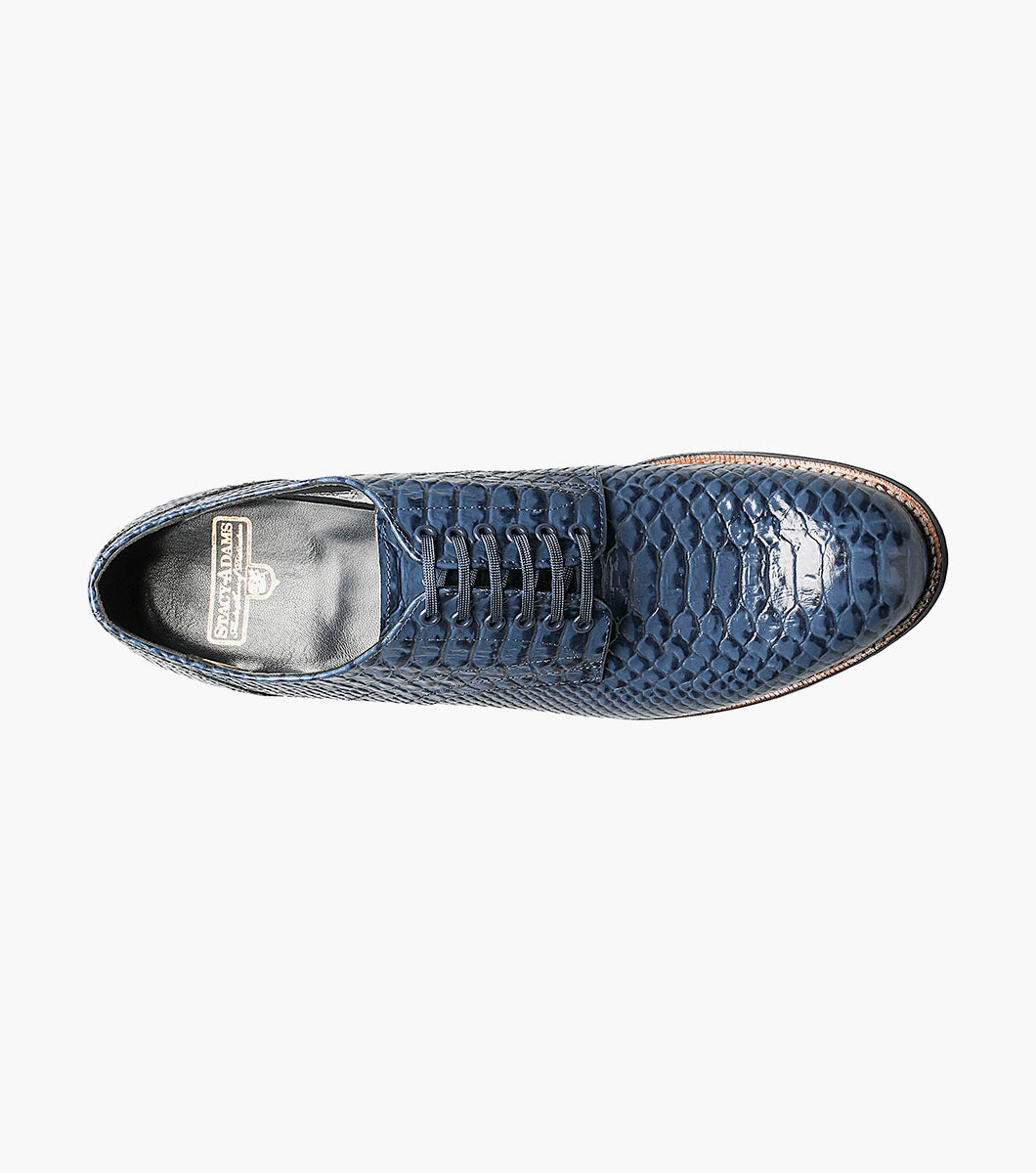 Stacy Adams Madison Anaconda Plain Toe Oxford by Stacy Adams Shoes