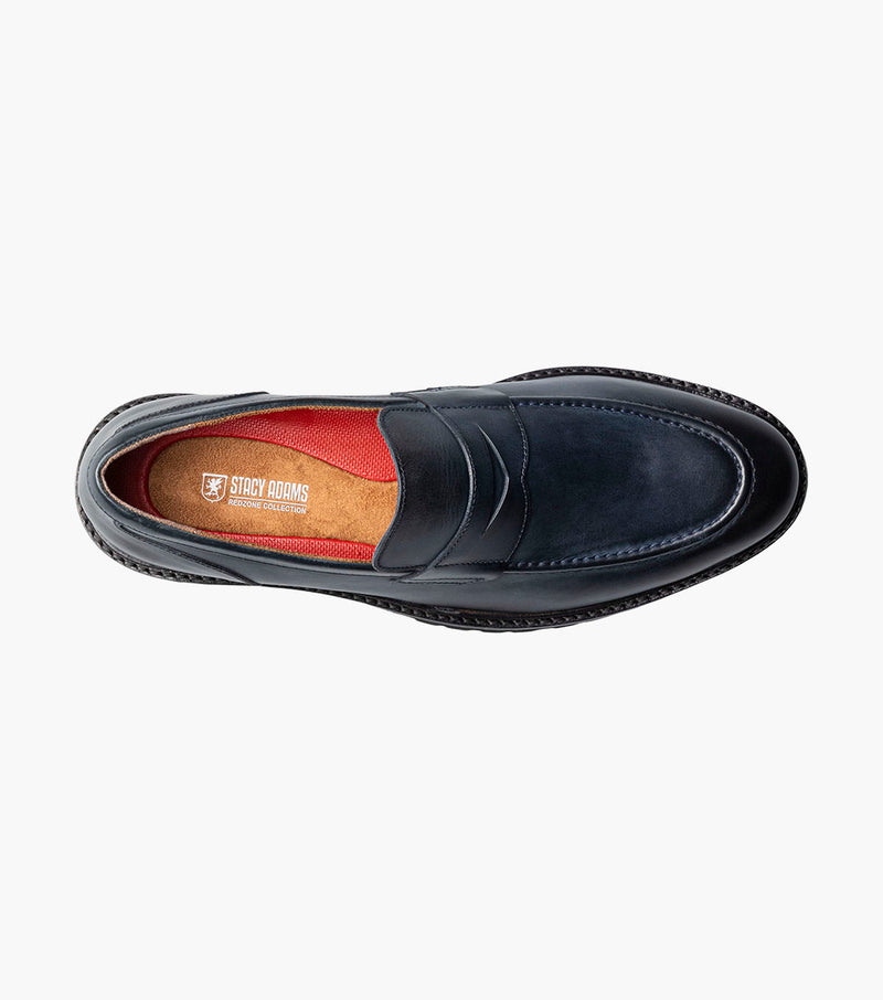 Stacy Adams Hayes Moc Toe Penny Slip On by Stacy Adams Shoes