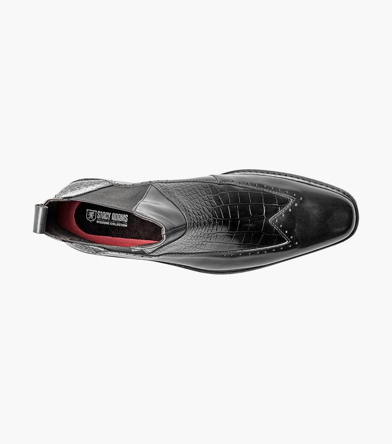 Stacy Adams Garza Wingtip Chelsea Boot by Stacy Adams Shoes