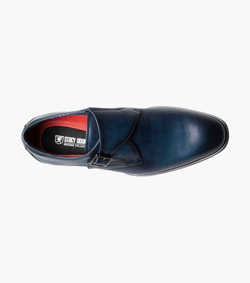 Stacy Adams Karcher Plain Toe Monk Strap by Stacy Adams Shoes
