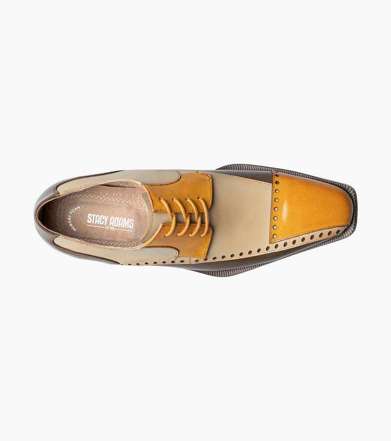 Stacy Adams Plaza Modified Cap Toe Oxford by Stacy Adams Shoes