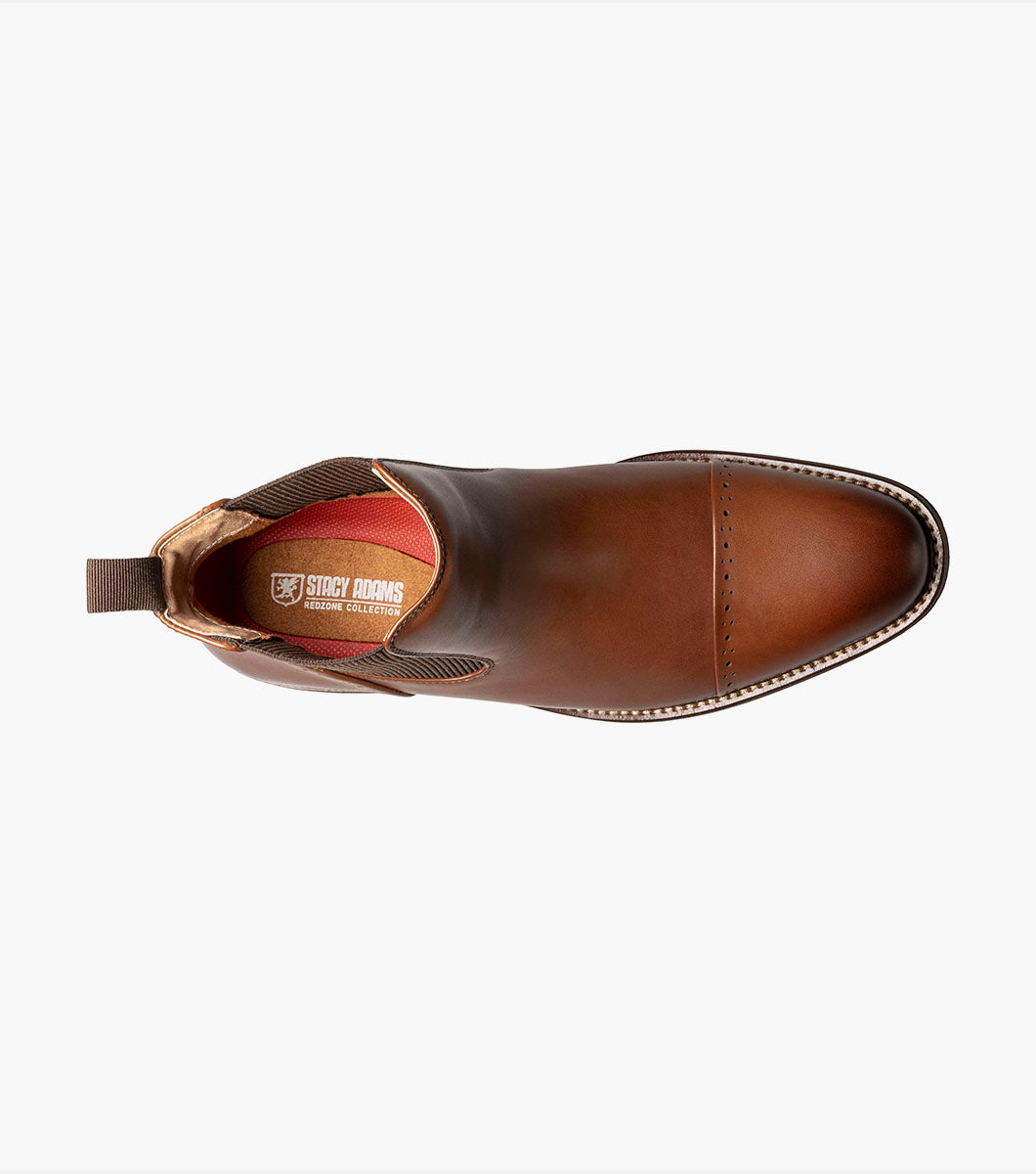 Stacy Adams Maury Cap Toe Chelsea Boot by Stacy Adams Shoes