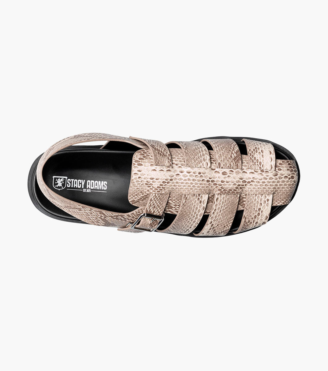 Stacy Adams Montego Slingback Buckle Sandal by Stacy Adams Shoes