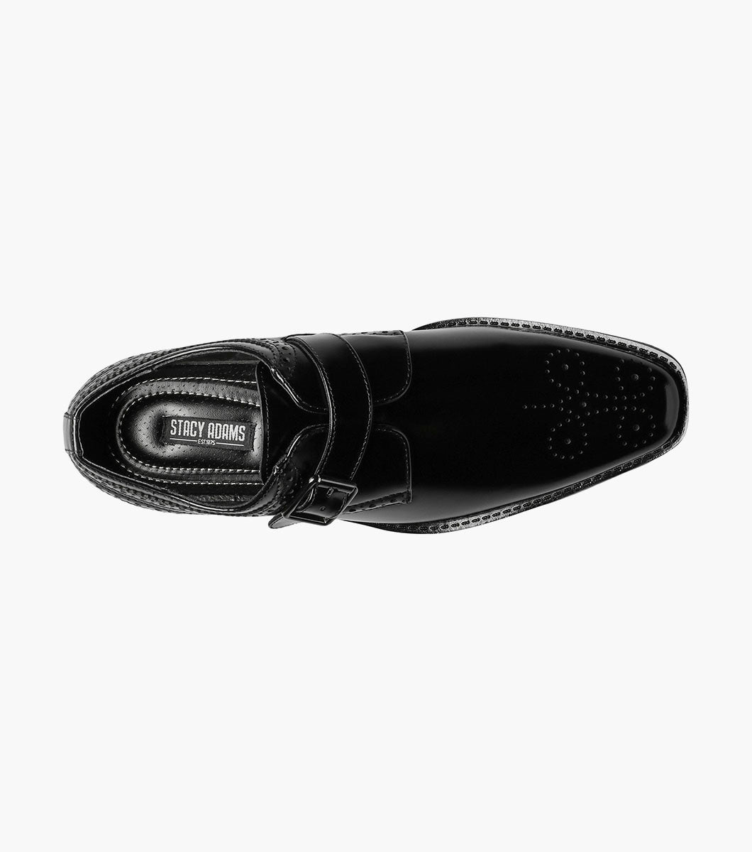 Stacy Adams Kinsley Plain Toe Monk Strap by Stacy Adams Shoes
