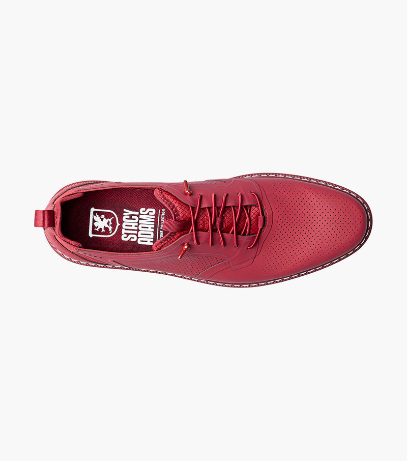 Stacy Adams Synchro Plain Toe Elastic Lace Up by Stacy Adams Shoes