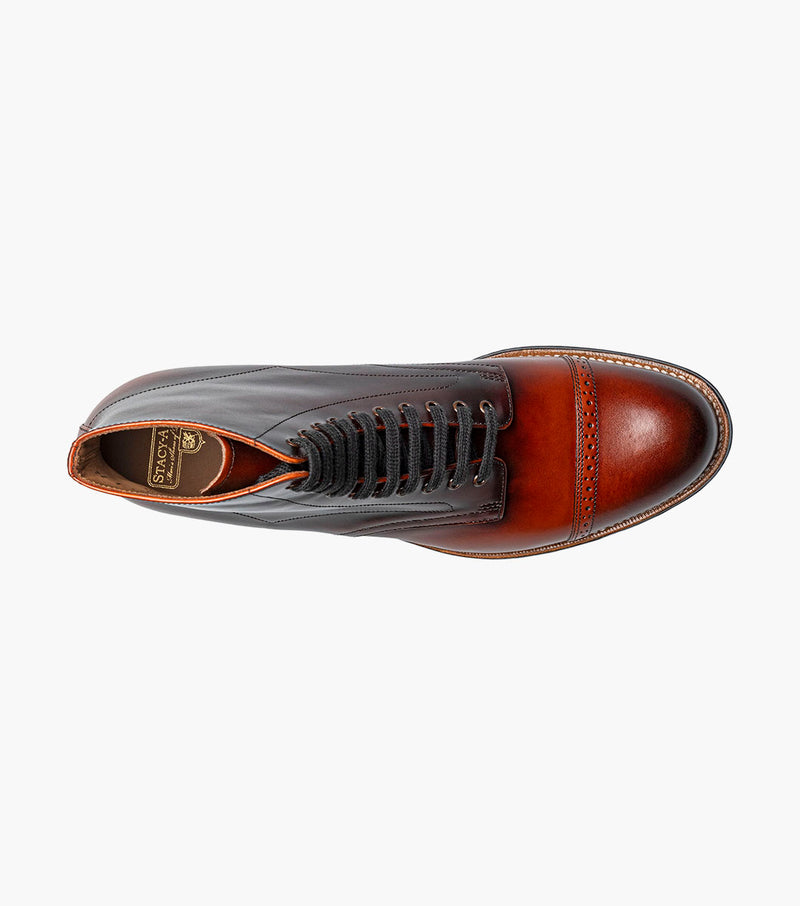 MADISON Cap Toe Lace Up Boot