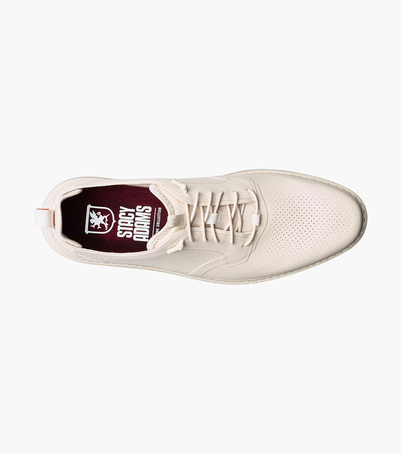 Stacy Adams Synchro Plain Toe Elastic Lace Up by Stacy Adams Shoes