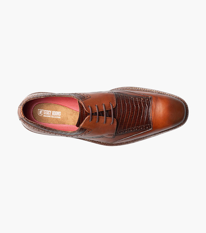 Stacy Adams Gambetta Modified Cap Toe Oxford by Stacy Adams Shoes