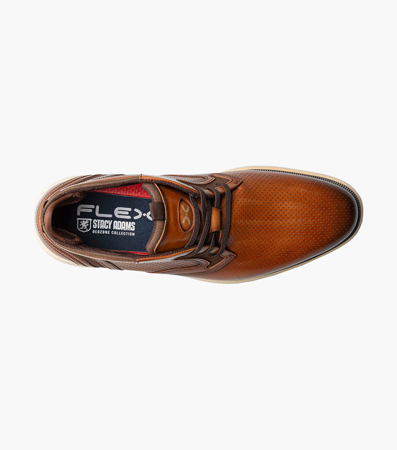 Stacy Adams Eastmont Plain Toe Elastic Lace Chukka Boot by Stacy Adams Shoes
