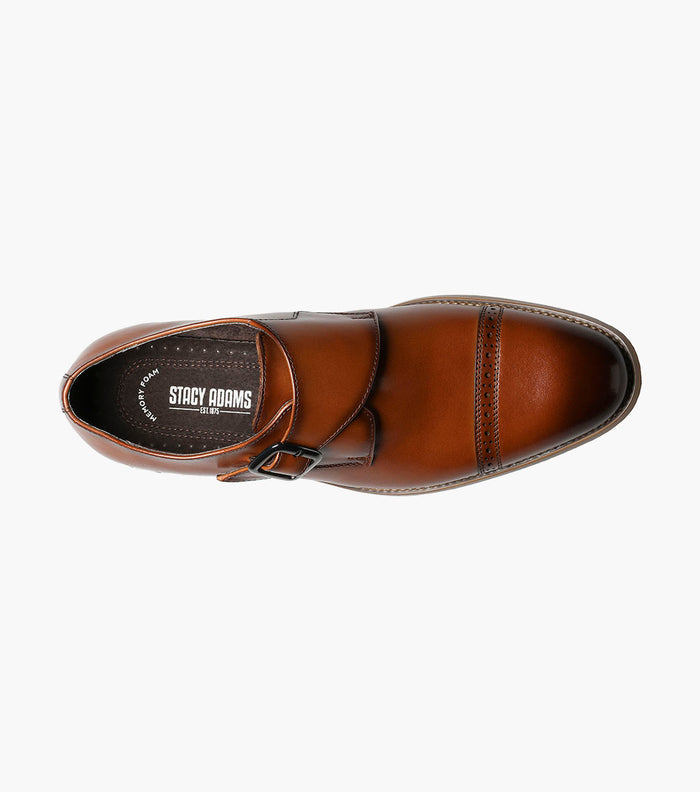 Stacy Adams Desmond Cap Toe Monk Strap by Stacy Adams Shoes