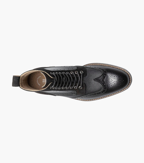 Stacy Adams Finnegan Wingtip Lace Up Boot by Stacy Adams Shoes