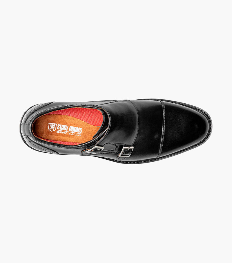 Stacy Adams Boswell Cap Toe Double Monk Strap by Stacy Adams Shoes