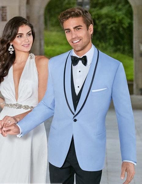 Powder Blue Tuxedo - Wedding Tuxedo - AlbertoNardoniStore