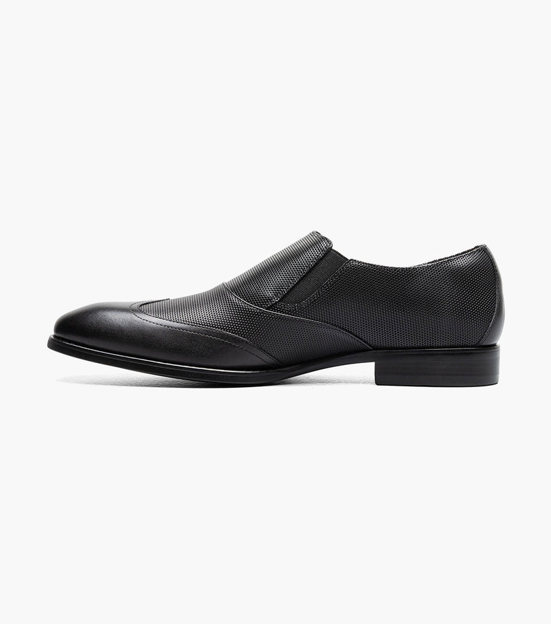 Stacy Adams Lockwood Wingtip Ornament Slip On by Stacy Adams Shoes