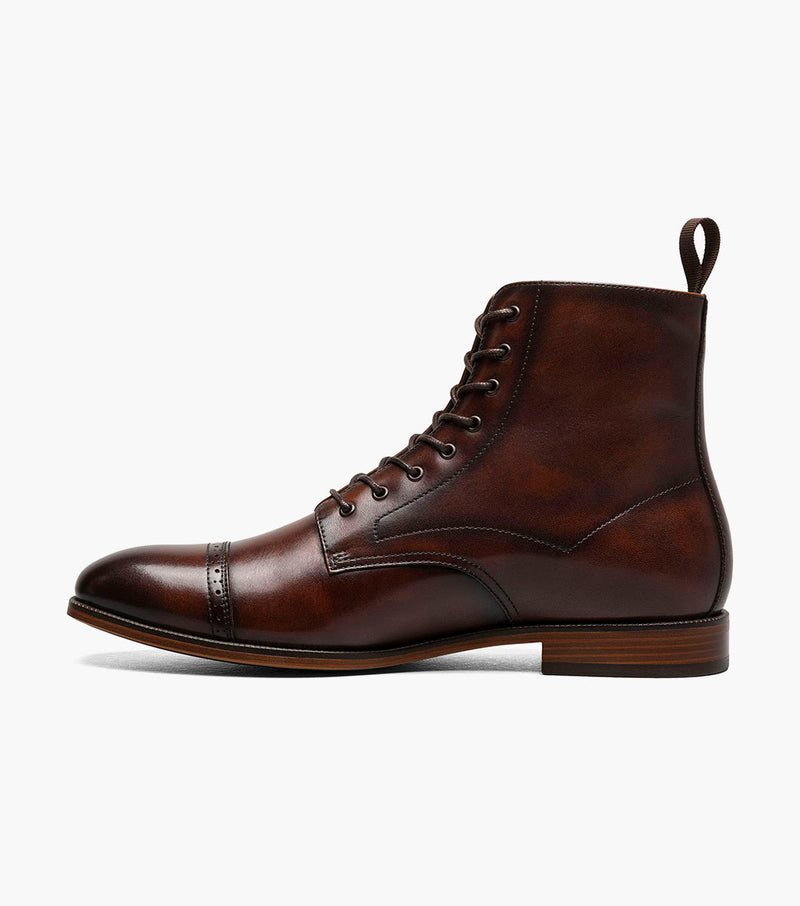 Stacy Adams Henry Cap Toe Lace Up Boot by Stacy Adams Shoes
