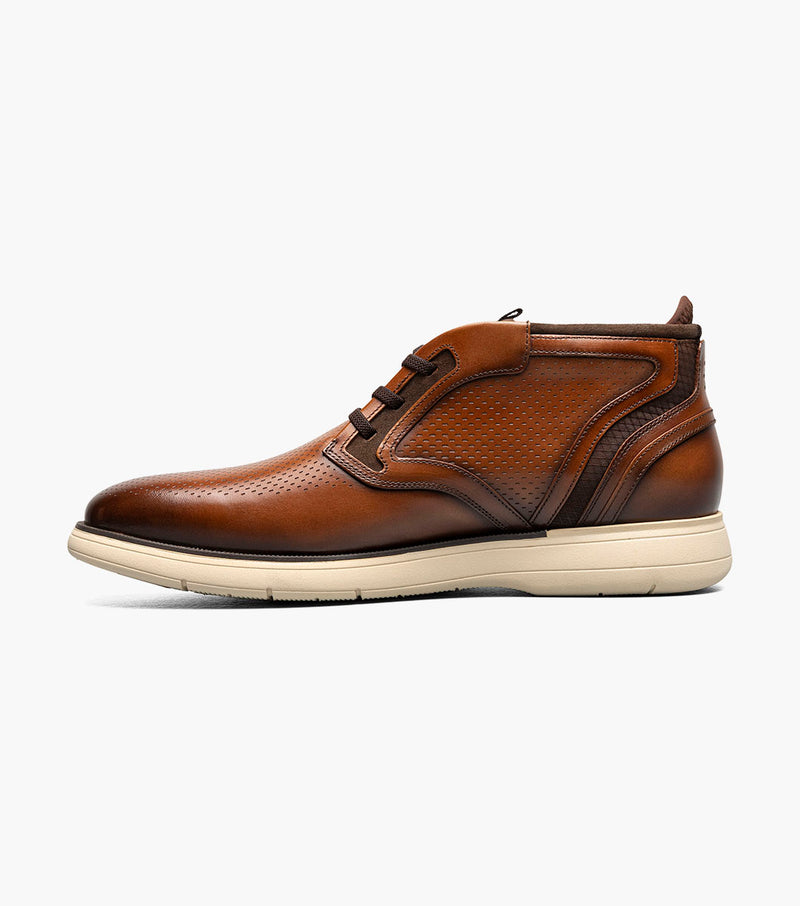 Stacy Adams Eastmont Plain Toe Elastic Lace Chukka Boot by Stacy Adams Shoes