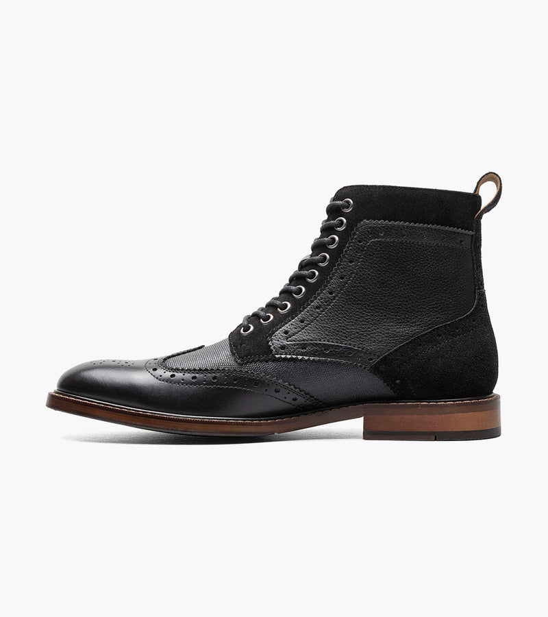 FINNEGAN Wingtip Lace Up Boot