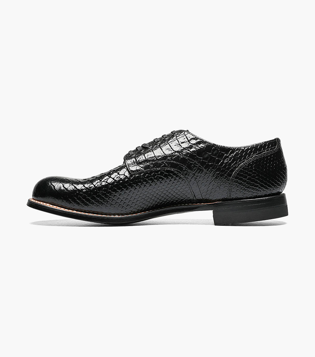 Stacy Adams Madison Anaconda Plain Toe Oxford by Stacy Adams Shoes