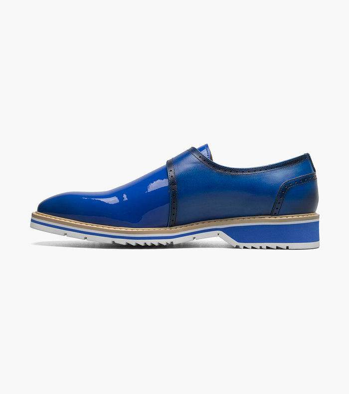 Stacy Adams Bartram Plain Toe Monk Strap by Stacy Adams Shoes