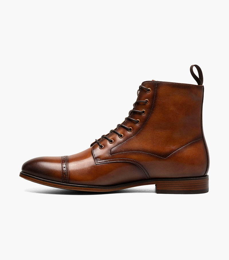 Stacy Adams Henry Cap Toe Lace Up Boot by Stacy Adams Shoes