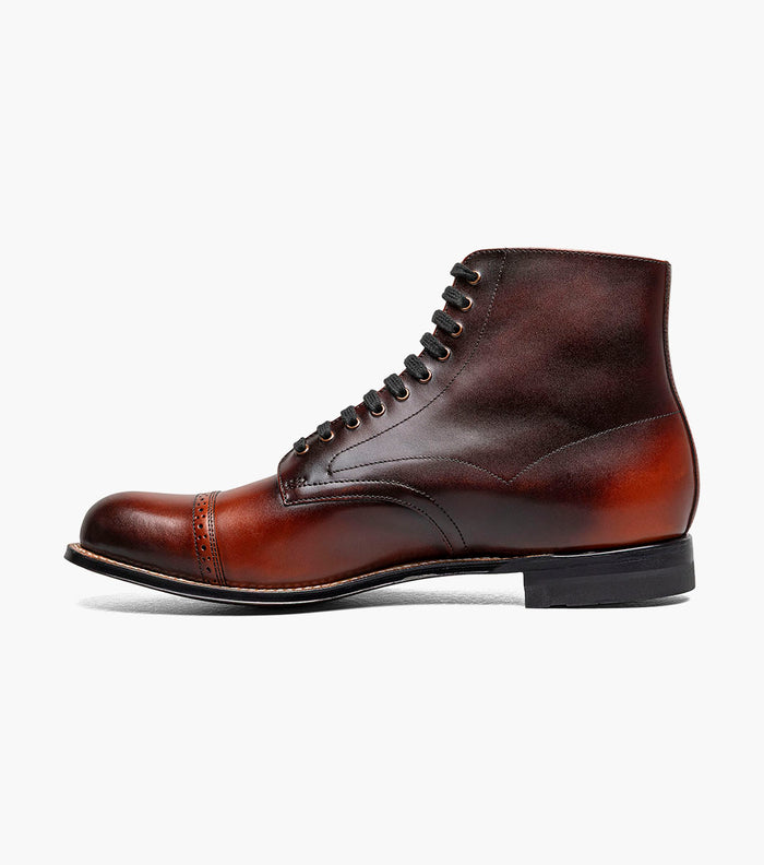Stacy Adams Madison Cap Toe Lace Up Boot by Stacy Adams Shoes