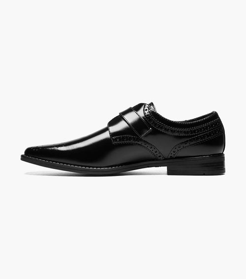 Stacy Adams Kinsley Plain Toe Monk Strap by Stacy Adams Shoes