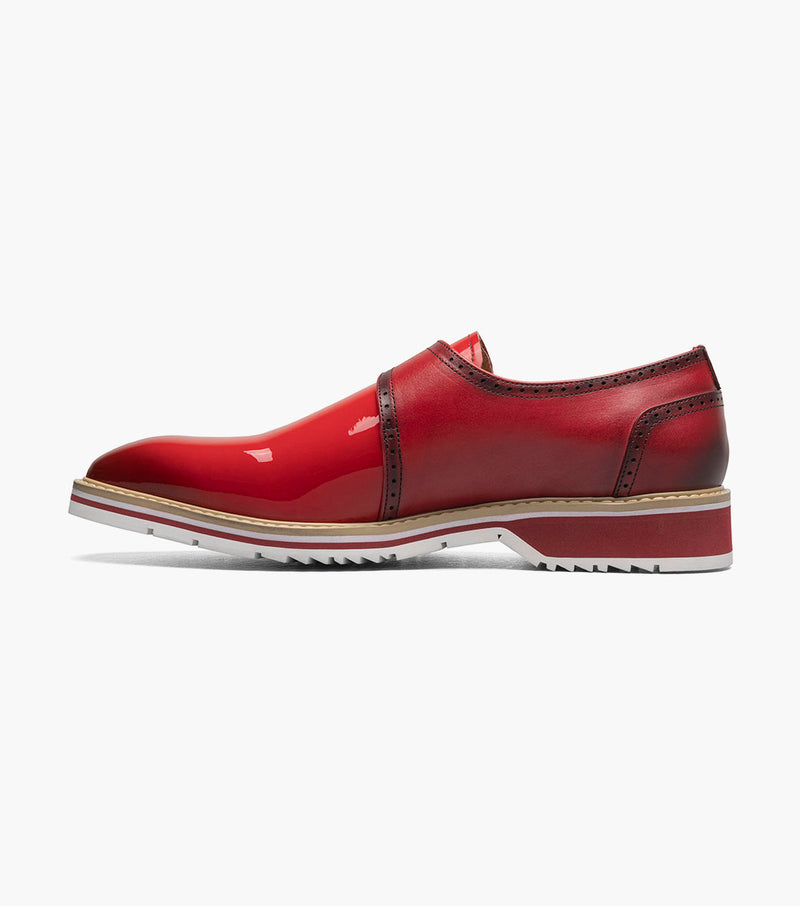 Stacy Adams Bartram Plain Toe Monk Strap by Stacy Adams Shoes