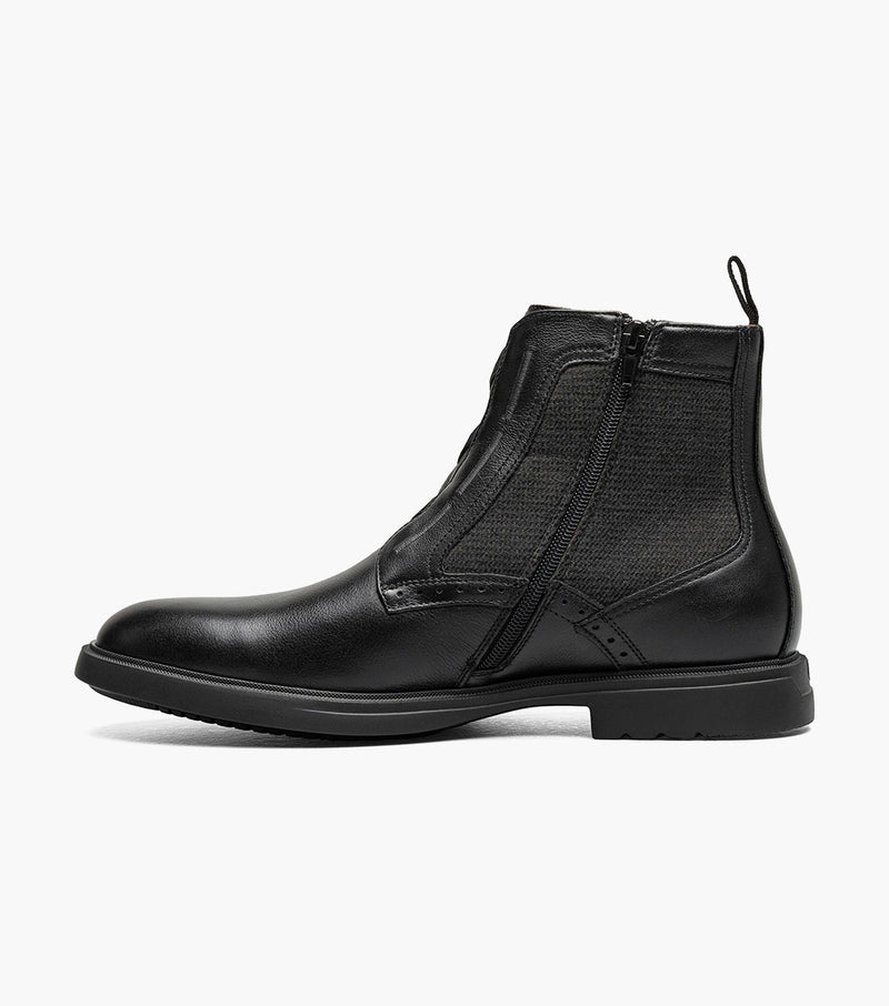 Stacy Adams Thompson Plain Toe Elastic Lace Boot by Stacy Adams Shoes