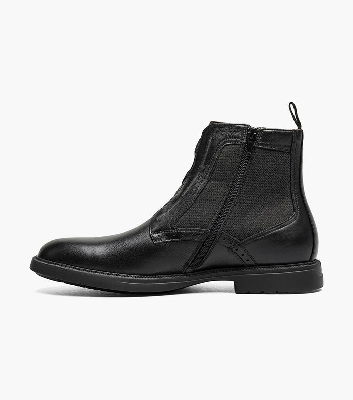 Stacy Adams Thompson Plain Toe Elastic Lace Boot by Stacy Adams Shoes