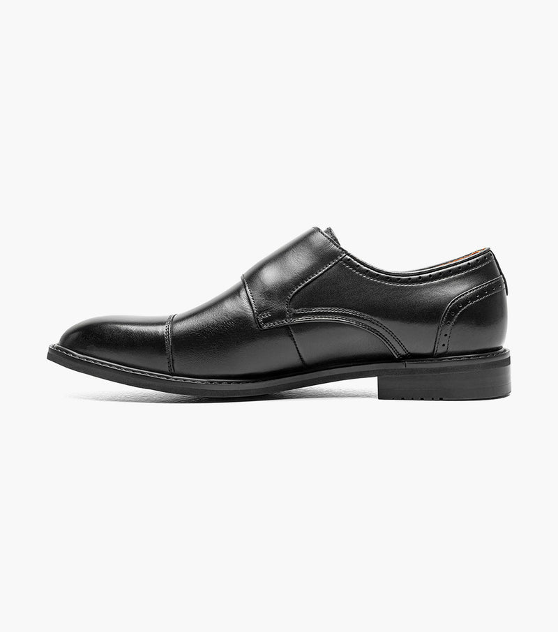 Stacy Adams Boswell Cap Toe Double Monk Strap by Stacy Adams Shoes