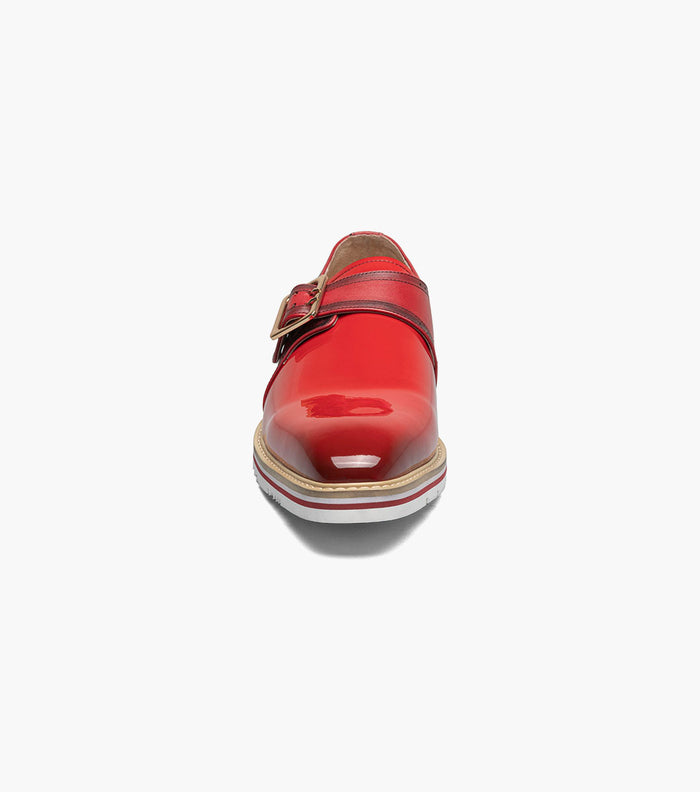 Stacy Adams Bartram Plain Toe Monk Strap by Stacy Adams Shoes
