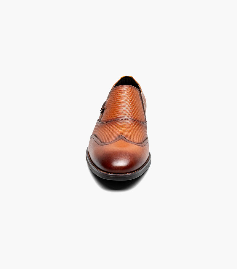 Stacy Adams Lockwood Wingtip Ornament Slip On by Stacy Adams Shoes