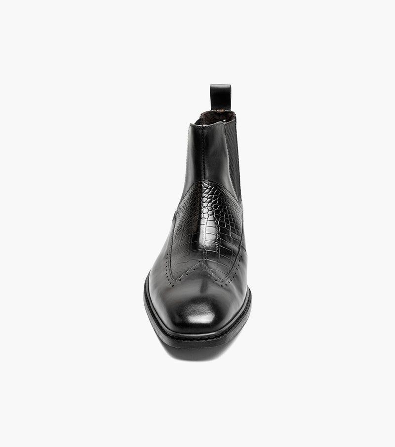 Stacy Adams Garza Wingtip Chelsea Boot by Stacy Adams Shoes