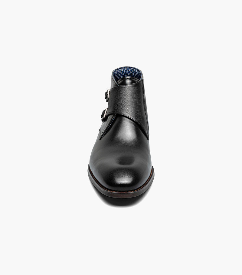 Stacy Adams Kaius Plain Toe Double Monk Strap Boot by Stacy Adams Shoes