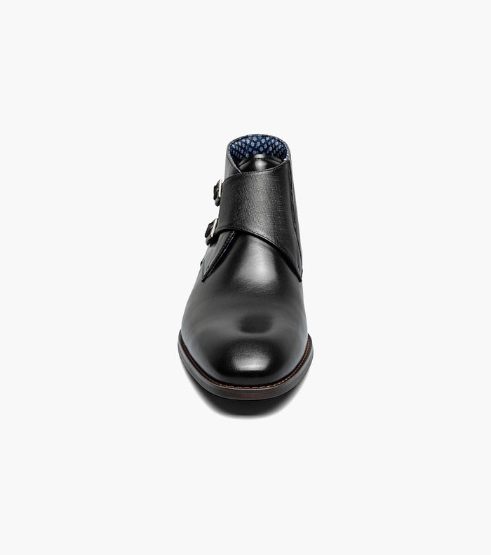 Stacy Adams Kaius Plain Toe Double Monk Strap Boot by Stacy Adams Shoes