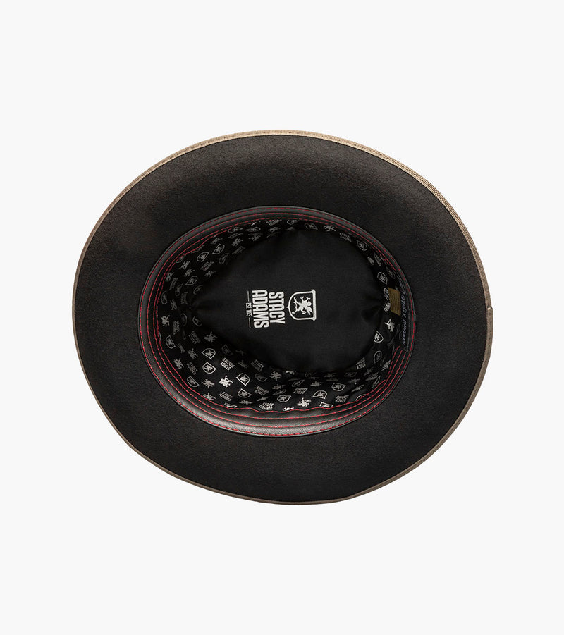 WENTWORTH FEDORA Wool Felt Pinch Front Hat